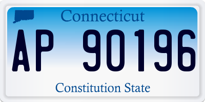 CT license plate AP90196