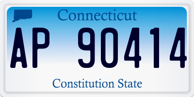 CT license plate AP90414