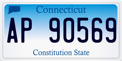 CT license plate AP90569