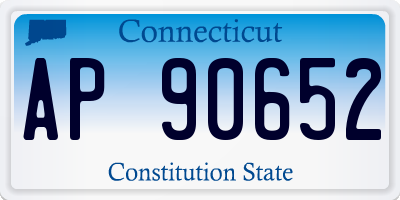 CT license plate AP90652