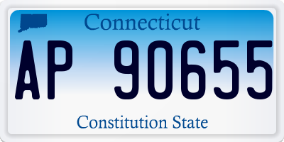 CT license plate AP90655