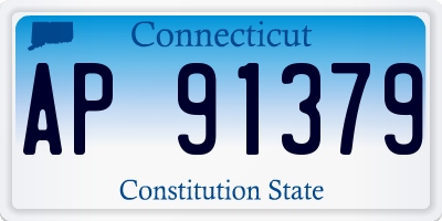 CT license plate AP91379