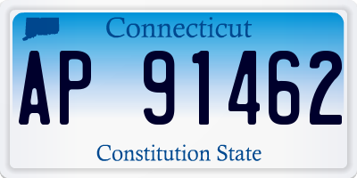 CT license plate AP91462