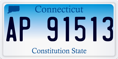 CT license plate AP91513