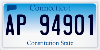 CT license plate AP94901