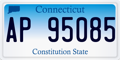 CT license plate AP95085