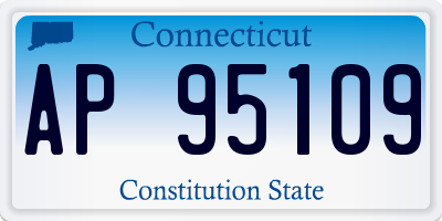 CT license plate AP95109