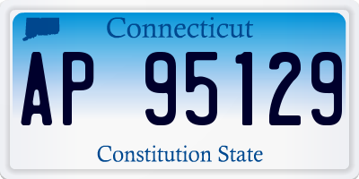 CT license plate AP95129