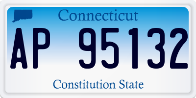 CT license plate AP95132