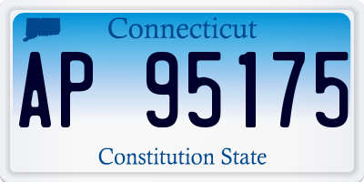 CT license plate AP95175