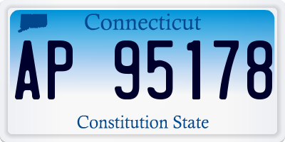 CT license plate AP95178