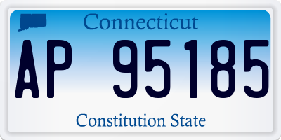 CT license plate AP95185