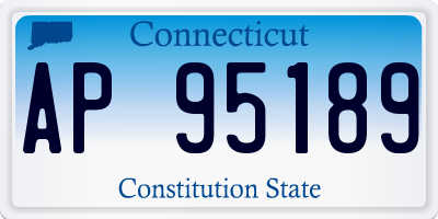 CT license plate AP95189