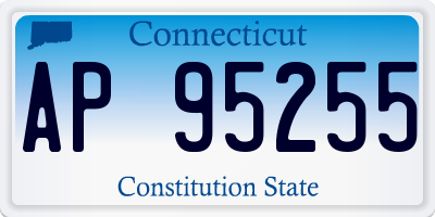 CT license plate AP95255