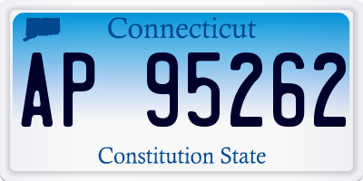 CT license plate AP95262