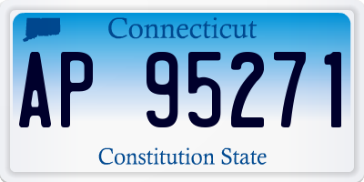 CT license plate AP95271