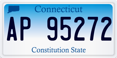 CT license plate AP95272