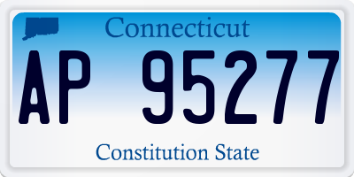 CT license plate AP95277