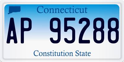 CT license plate AP95288