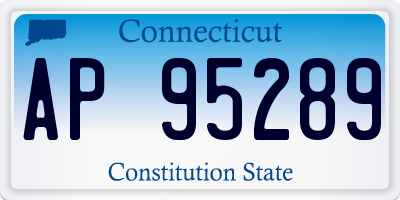 CT license plate AP95289