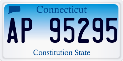 CT license plate AP95295