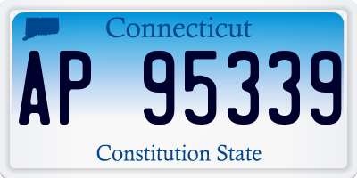 CT license plate AP95339