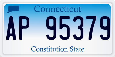 CT license plate AP95379