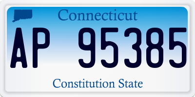 CT license plate AP95385