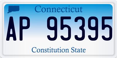 CT license plate AP95395