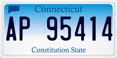 CT license plate AP95414