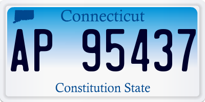 CT license plate AP95437