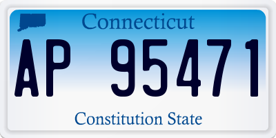 CT license plate AP95471