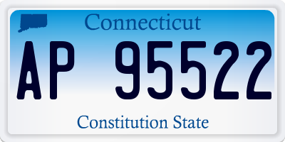 CT license plate AP95522