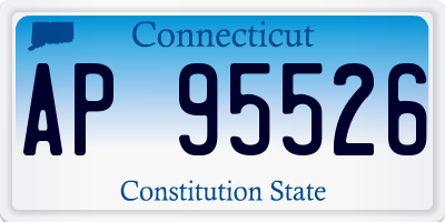 CT license plate AP95526