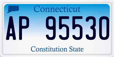 CT license plate AP95530