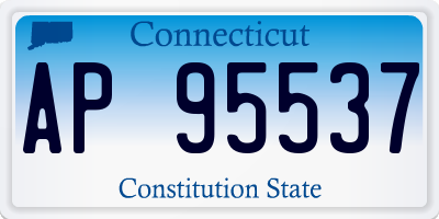 CT license plate AP95537