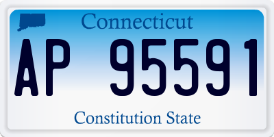 CT license plate AP95591