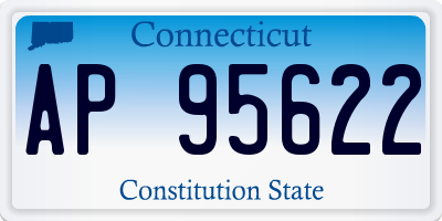 CT license plate AP95622