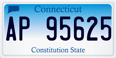 CT license plate AP95625