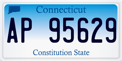 CT license plate AP95629