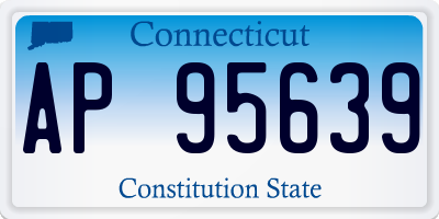 CT license plate AP95639