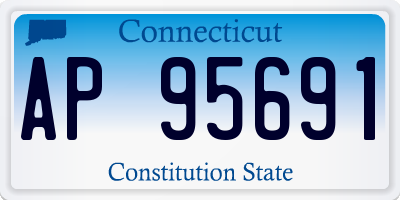 CT license plate AP95691