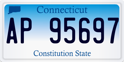 CT license plate AP95697