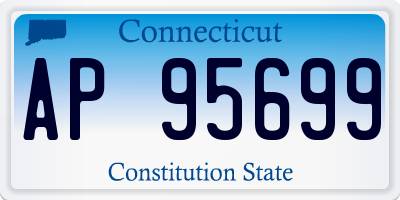 CT license plate AP95699