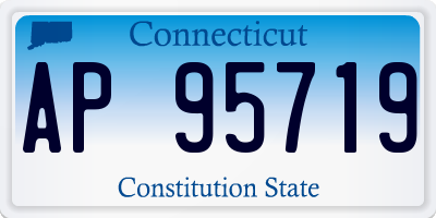 CT license plate AP95719