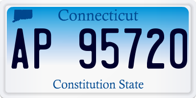 CT license plate AP95720