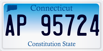 CT license plate AP95724