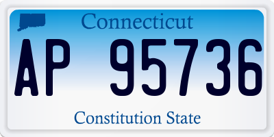 CT license plate AP95736