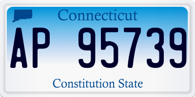 CT license plate AP95739