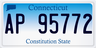 CT license plate AP95772